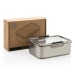 Watertight lunch box in recycled stainless steel RCS wholesaler