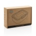 Watertight lunch box in recycled stainless steel RCS, meal box promotional