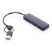 Product thumbnail Double-entry hub in RCS recycled plastic 1