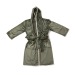 RPET Louis luxury plush bathrobe size S-M, bathrobe promotional