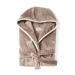 RPET Louis luxury plush bathrobe size S-M wholesaler