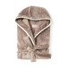 RPET Louis luxury plush bathrobe size S-M, bathrobe promotional