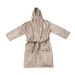 RPET Louis luxury plush bathrobe size S-M, bathrobe promotional