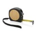 5M/19mm tape measure in RCS recycled plastic and FSC® bamboo wholesaler