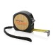 5M/19mm tape measure in RCS recycled plastic and FSC® bamboo, measuring tape promotional