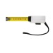5M/19mm tape measure in RCS recycled plastic and FSC® bamboo, measuring tape promotional