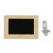 Product thumbnail LED weather station in FSC® bamboo and RCS Utah plastic 2