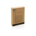 FSC® bamboo and RCS Utah recycled plastic calculator, calculator promotional