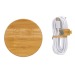 Product thumbnail 15W cordless charger in FSC® bamboo 3