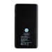 8000mAh back-up battery in FSC® RCS recycled plastic, recycled or organic ecological gadget promotional