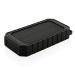 Powerbank solaire 10.000mAh et 10W en plastique recyclé RCS, gadget écologique recyclé ou bio promotional