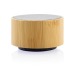 3W speaker in FSC® bamboo and ABS RCS, ecological, organic, recycled high-tech products linked to sustainable development promotional