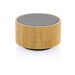 3W speaker in FSC® bamboo and ABS RCS, ecological, organic, recycled high-tech products linked to sustainable development promotional