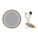 3W speaker in FSC® bamboo and ABS RCS wholesaler