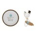 3W speaker in FSC® bamboo and ABS RCS, ecological, organic, recycled high-tech products linked to sustainable development promotional