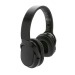Casque sans fil pliable en plastique recyclé RCS Elite, gadget écologique recyclé ou bio promotional