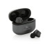 Terra wireless headphones in recycled aluminium RCS, recycled or organic ecological gadget promotional