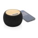 Product thumbnail 5W speaker in RCS recycled plastic and FSC® bamboo 2