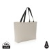 Product thumbnail Aware tote bag in 240 g/m² non-dyed recycled canvas 0