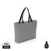 Product thumbnail Aware tote bag in 240 g/m² non-dyed recycled canvas 1
