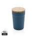 Product thumbnail 300ml mug in GRS recycled PP with FSC® bamboo lid 1