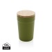 Product thumbnail 300ml mug in GRS recycled PP with FSC® bamboo lid 3