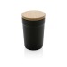 300ml mug in GRS recycled PP with FSC® bamboo lid, recycled or organic ecological gadget promotional