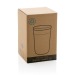 300ml mug in GRS recycled PP with FSC® bamboo lid wholesaler