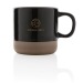 Glazed ceramic mug, Enameled mug and cup promotional