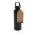 500ml bottle in recycled PP RCS with handle, recycled or organic ecological gadget promotional