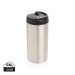 Metro mug in recycled stainless steel RCS, recycled or organic ecological gadget promotional