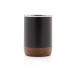 Small coffee mug in cork and recycled steel RCS wholesaler