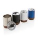 Small coffee mug in cork and recycled steel RCS wholesaler