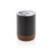Small coffee mug in cork and recycled steel RCS, Cork Accessory promotional