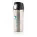 300ml easy-close mug in recycled stainless steel RCS, Insulated travel mug promotional