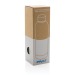 Bouteille isotherme 500ml en acier inoxydable recyclé RCS, gadget écologique recyclé ou bio promotional