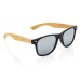 FSC® bamboo and RCS recycled plastic sunglasses, ecological object promotional