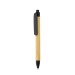 Responsible writing pen with recycled paper barrel, Biodegradable plastic pen promotional