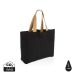 Product thumbnail Large tote bag in Aware 240 g/m² non-dyed recycled canvas 4