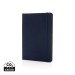 Carnet A5 en rPET certifié GRS, carnet recyclé promotional