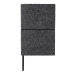 Product thumbnail A5 softcover notebook in GRS-certified recycled felt 5