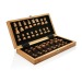 Jeu d'échecs pliable en bois FSC® wholesaler