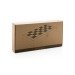 Jeu d'échecs pliable en bois FSC®, jeu d'échecs promotional