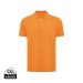 Polo en coton piqué et recyclé Iqoniq Yosemite, Polo en coton bio promotional