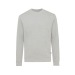 Round-neck sweater in undyed recycled cotton Iqoniq Denali, Sweater promotional