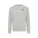 Round-neck sweater in undyed recycled cotton Iqoniq Denali wholesaler