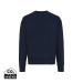 Round-neck sweater in recycled cotton Iqoniq Kruger wholesaler