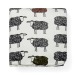 VINGA Sheep rPET sherpa plaid wholesaler
