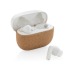 Product thumbnail TWS earphone in RCS recycled plastic and Oregon cork 1