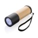 Lampe torche en bambou et plastique recyclé RCS, Lampe torche promotional